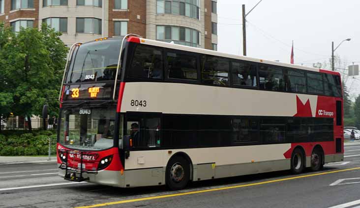 OC Transpo Alexander Dennis Enviro500 8043